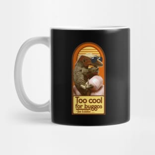 Crested Gecko Too Cool For Buggos..Jus Kiddin' Mug